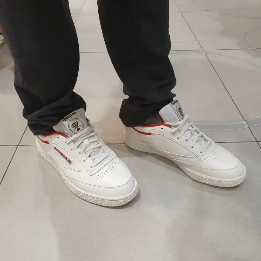 Giày Reebok Club C 'Red' FX3358 - Ảnh 4