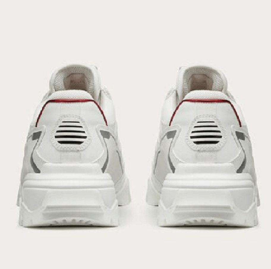 Giày Valentino Climbers Sneaker In Fabric And Leather VY2S0C20LJPKBM - Ảnh 4