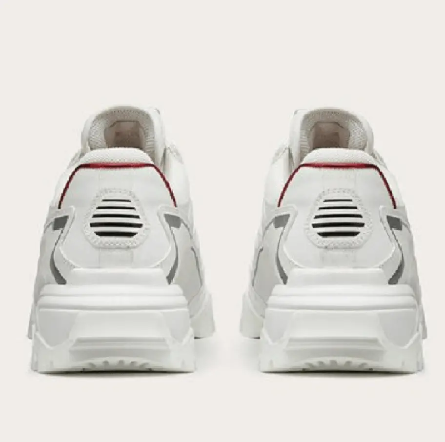 Giày Valentino Climbers Sneaker In Fabric And Leather VY2S0C20LJPKBM - Ảnh 4