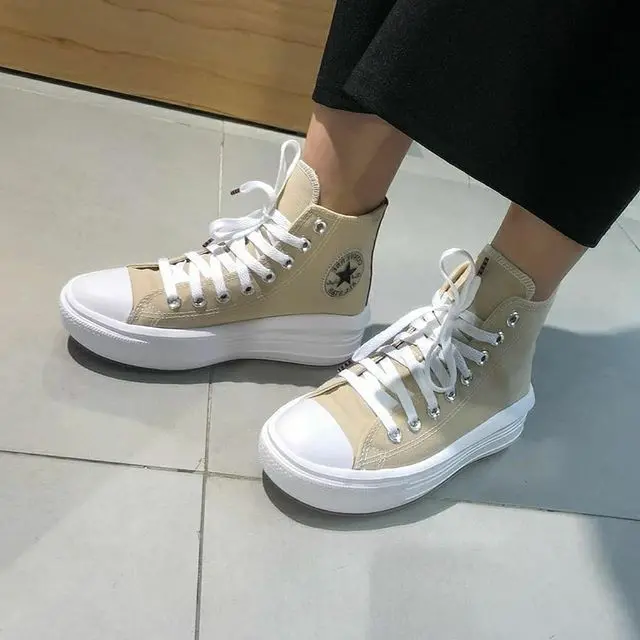 Giày Converse Wmns Chuck Taylor All Star High Move 'Farro' 568794C - Ảnh 3
