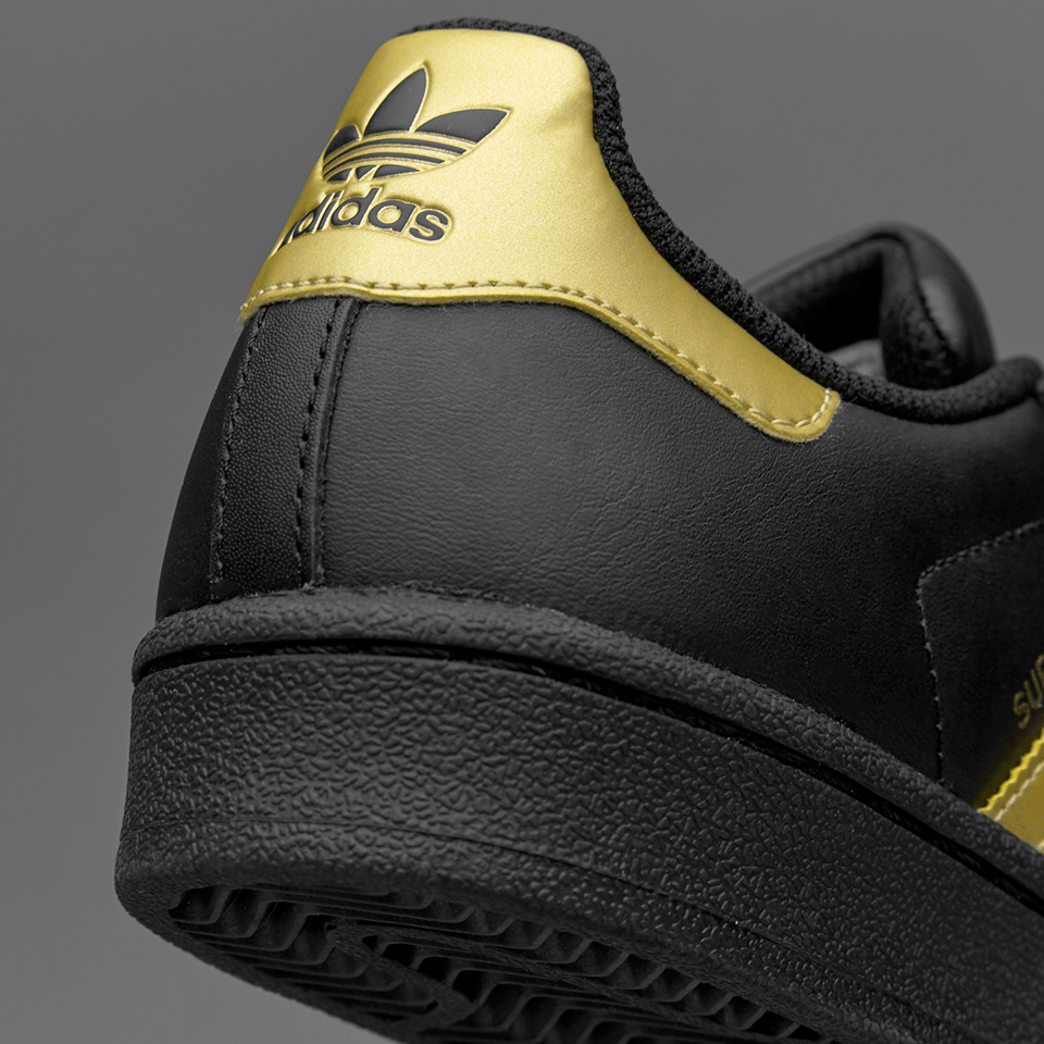 Giày Adidas Superstar J Cblack/Goldmt/Goldmt BB2871 - Ảnh 5