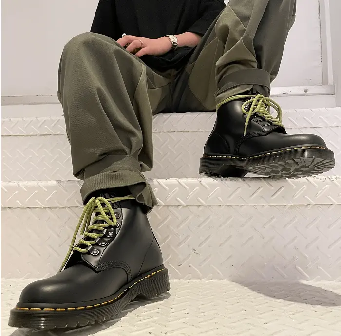 Alternative view of Giày Dr.Martens 1460 Ben Smooth Leather Lace Up 'Black' 26917001