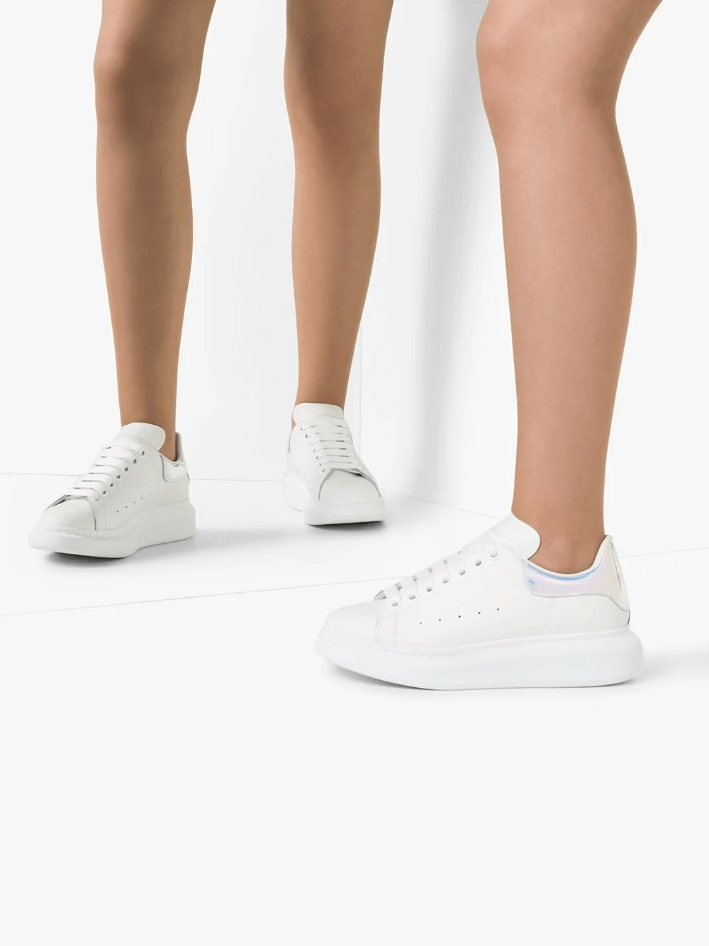 Giày Alexander McQueen Oversized Sneaker 561726WHVI5 - Ảnh 6