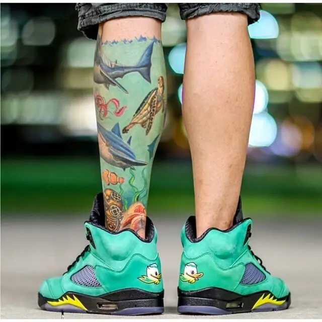 Giày Nike Air Jordan 5 'Oregon Ducks' H013-MNJDLS-535 - Ảnh 7