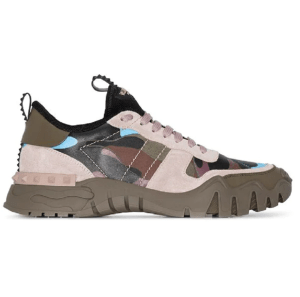 Giày Valentino Camouflage Rockrunner Plus TY0S0C88DRN34M
