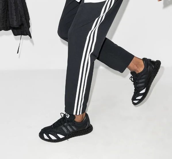 Giày Adidas Y-3 Runner 4D 'Black' FU9207 - Ảnh 8