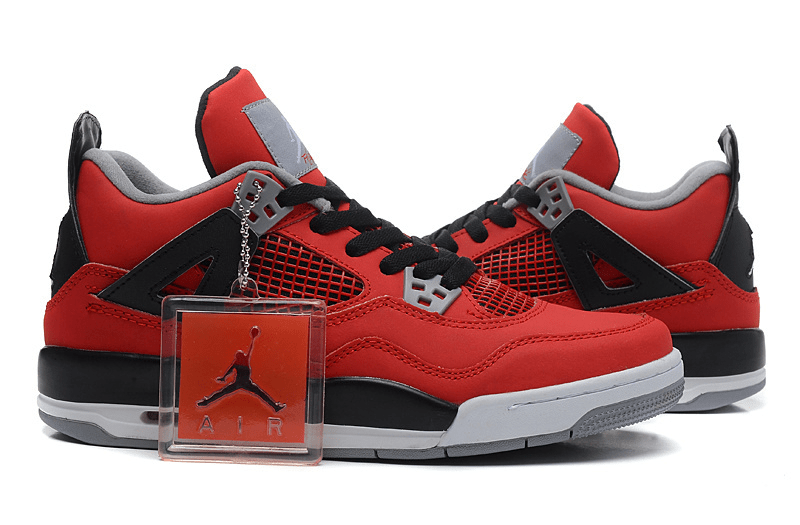 Giày Nike Air Jordan 4 Retro GS 'Toro Bravo' 408452-603 - Ảnh 3