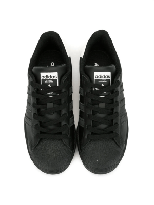 Alternative view of Giày Adidas Superstar J 'Varsity Pack - Black White' FV3740