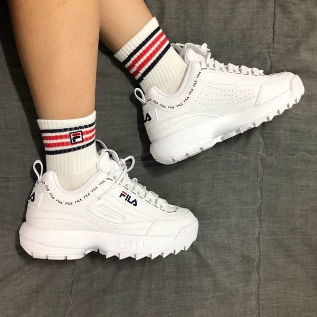 Giày Fila DISRUPTOR 2 'White' FS1HTA3091X - Ảnh 4