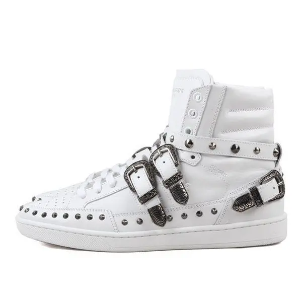 Alternative view of Giày Saint Laurent Men`s High Top Sneakers 346798-AQ500-9089