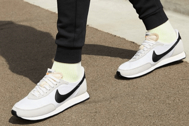 Giày Nike Waffle Trainer 2 GS 'Summit White Black' DC6477-100 - Ảnh 5