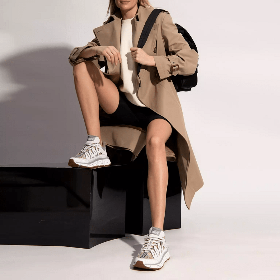 Giày Versace Trigreca 'Barocco Print White' DSU8094 D16TCG D014H - Ảnh 4