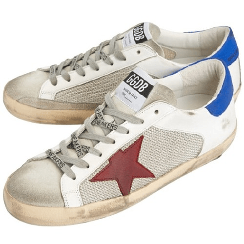 Giày Golden Goose Superstar White and Red Star GMF00103-F001116-80853 - Ảnh 5