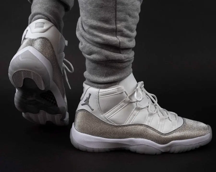 Giày Nike Wmns Air Jordan 11 Retro 'Vast Grey' AR0715-100 - Ảnh 3