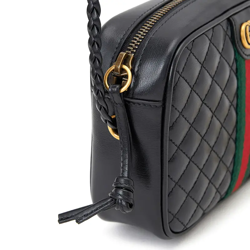 Túi Gucci Plain Leather Crossbody Logo Shoulder Bags 536441 0YKAT 1060 - Ảnh 3
