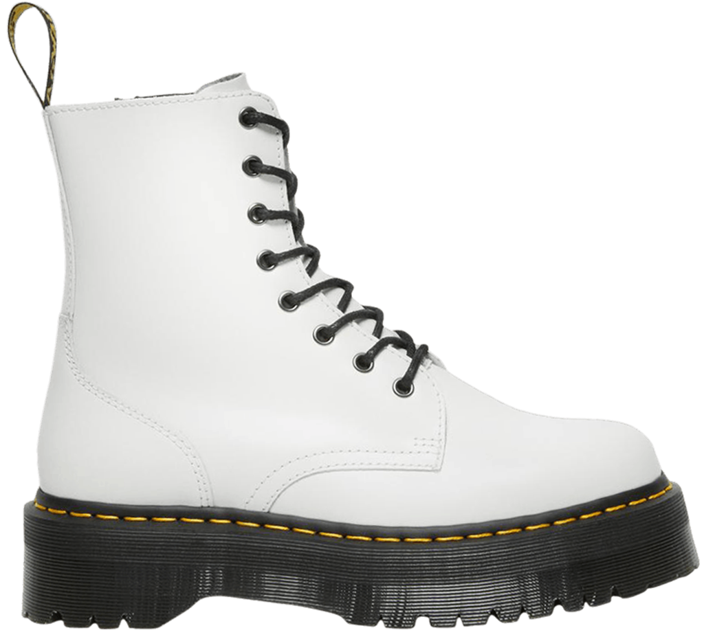 Giày Dr.Martens JADON Polished Smooth White 15265100