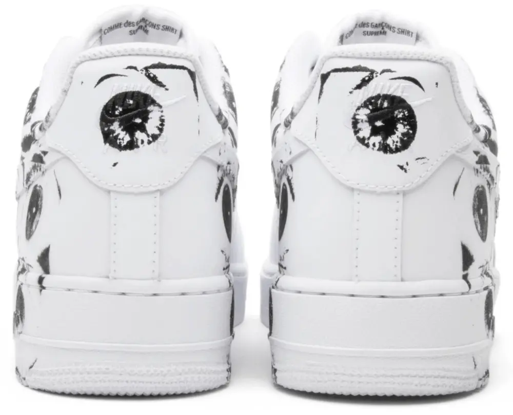 Giày Nike x Comme des Garcons x Supreme Air Force 1 923044-100 - Ảnh 3