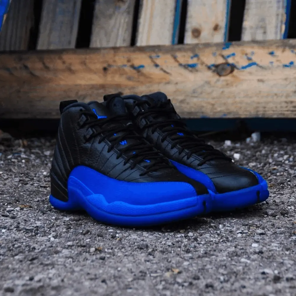 Alternative view of Giày Nike Air Jordan 12 Retro GS Game Royal 153265-014