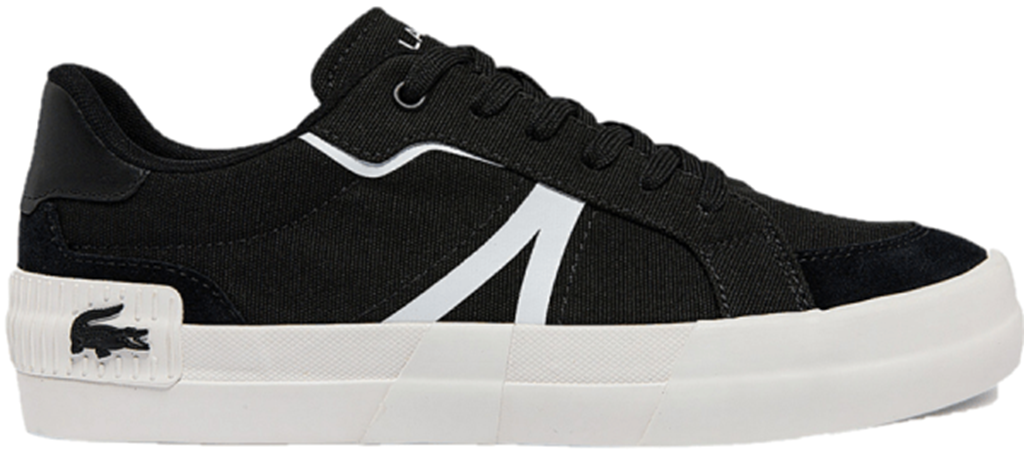 Giày Lacoste L004 Canvas 'Black' 43CMA0055