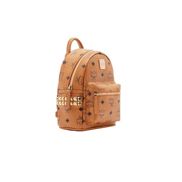Balo MCM Stark Backpack Visetos 'Cognac' MMK6SVE92CO001 - Ảnh 3