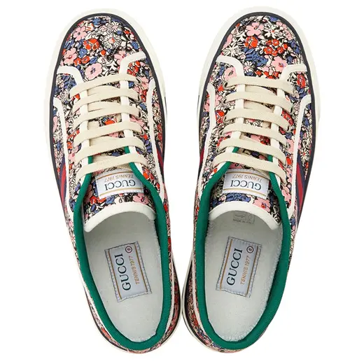 Alternative view of Giày Gucci Tennis 1977 'Floral' 606111-2HC30-8862