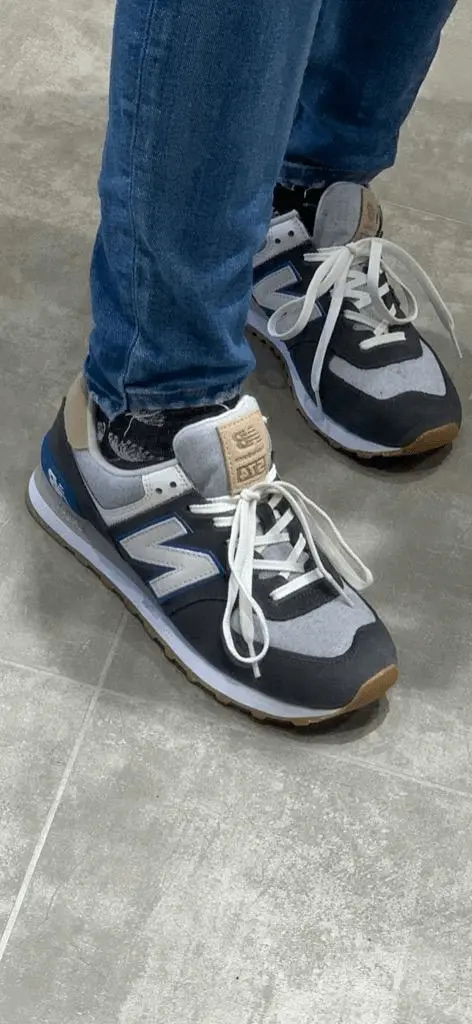 Giày New Balance 574 SS2 'Light Black' U574SS2 - Ảnh 5