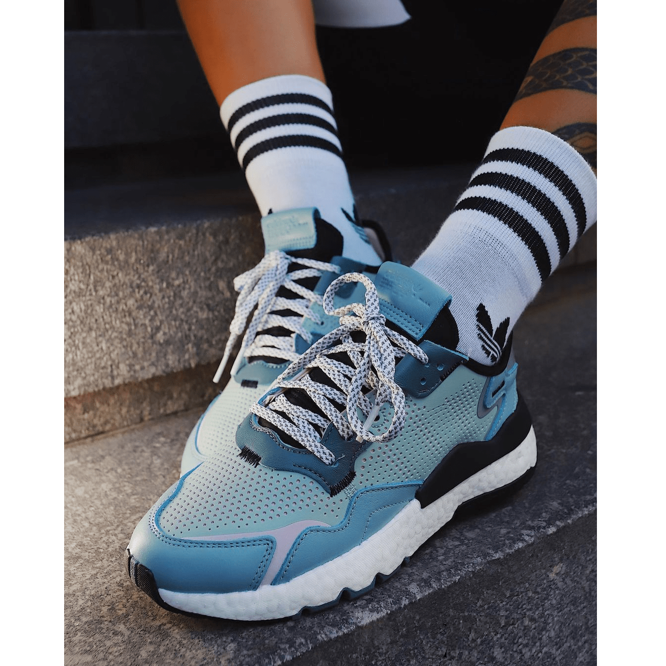 Giày Adidas Nite Jogger ‘Green Tint‘ EF5419 - Ảnh 2