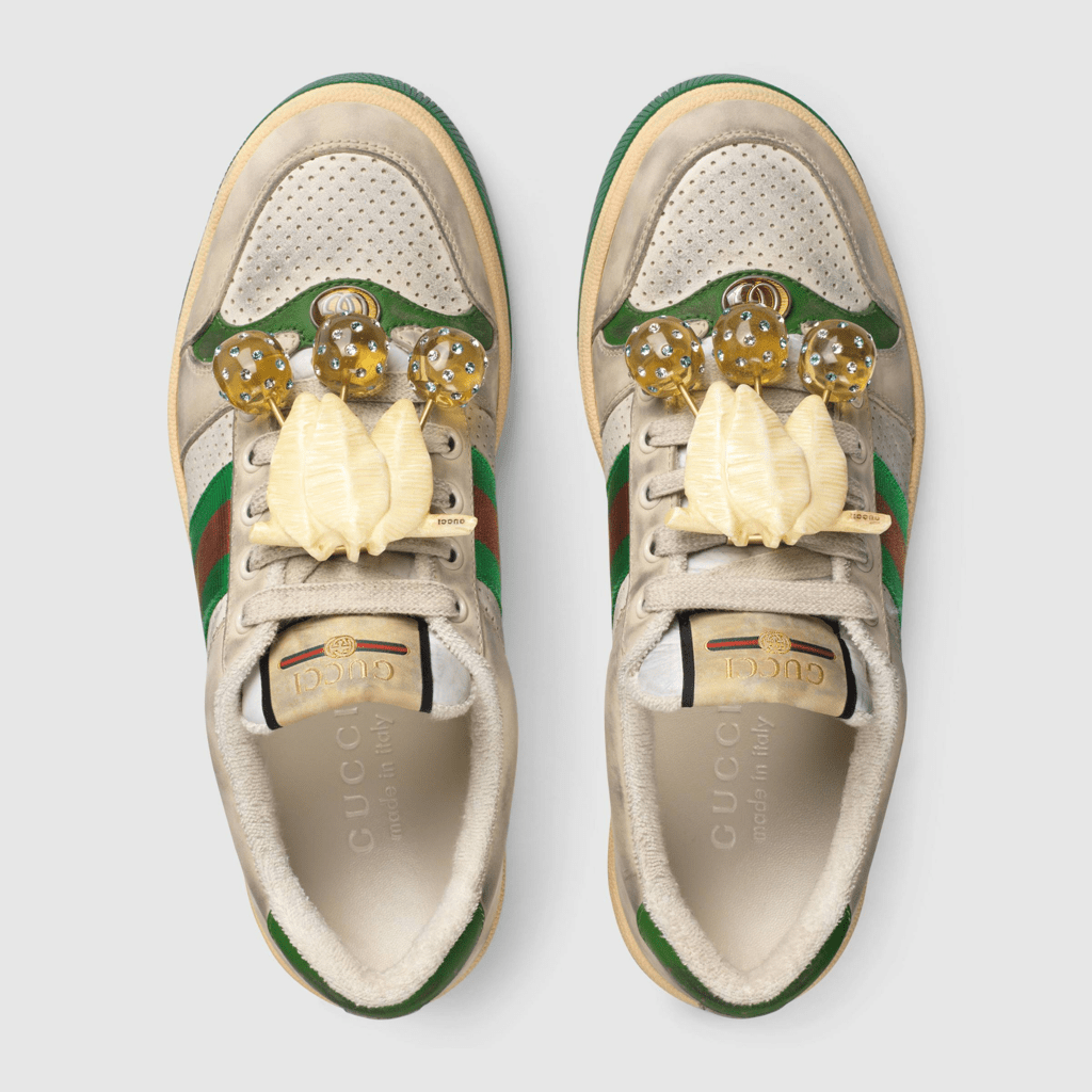 Giày Gucci Wmns Screener 'Off-White' 571961-0YI20-9582 - Ảnh 2