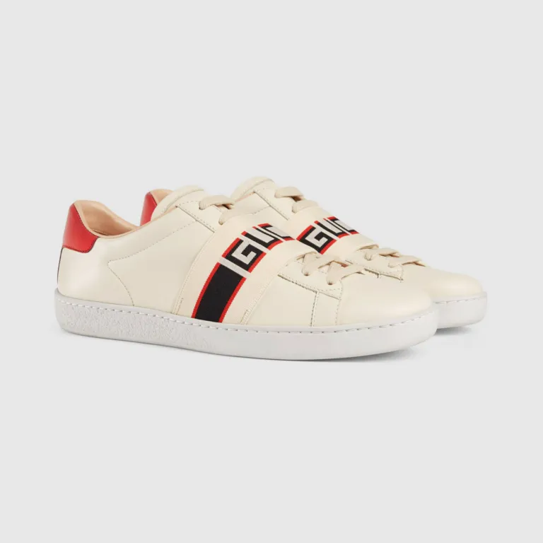 Giày Gucci Wmns Ace 'Stripe Ivory' 525269-0FIV0-9086 - Ảnh 3