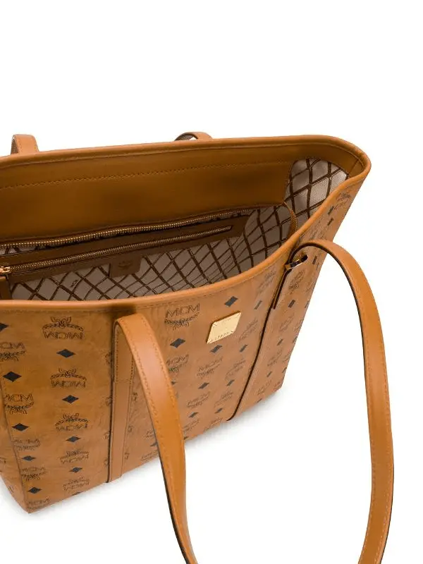Túi MCM Toni Shopper In Visetos MWPAATN03CO001 - Ảnh 4