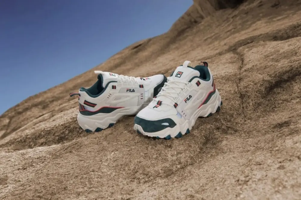 Giày Fila Oakment 'White Green' 1JM00801-143 - Ảnh 5