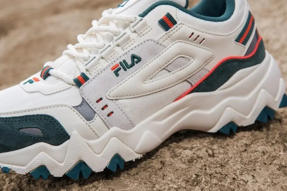 Giày Fila Oakment 'White Green' 1JM00801-143 - Ảnh 6