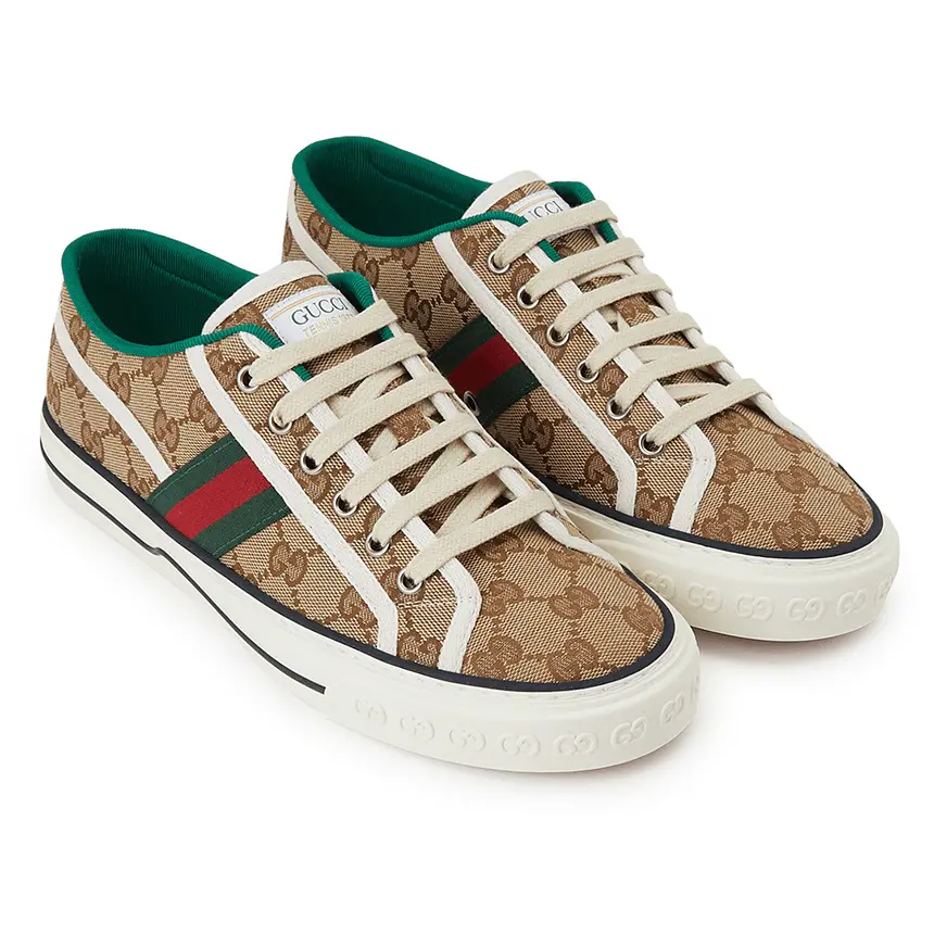 Giày Gucci Tennis 1977 ‘Ebony’ 606111-HVK20-9766 - Ảnh 3