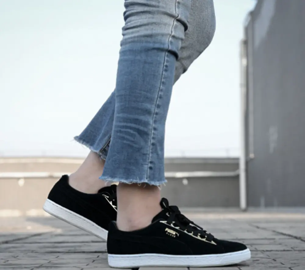 Alternative view of Giày Puma Suede 'Jewel Metallic' 366725-01