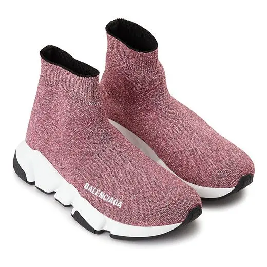 Giày Balenciaga Wmns Speed Trainer 'Pink' 593698 W0682 5961 - Ảnh 4