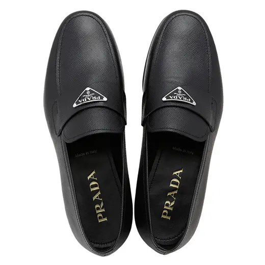 Giày Prada Saffiano 'Black' 2DB180-053-F0002 - Ảnh 6