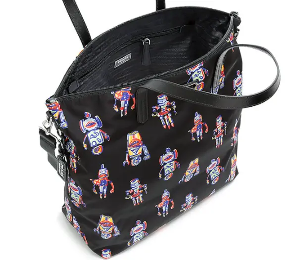 Túi Prada Women's Robot Tote Bag 1BG696-2EM3-F0002 - Ảnh 3