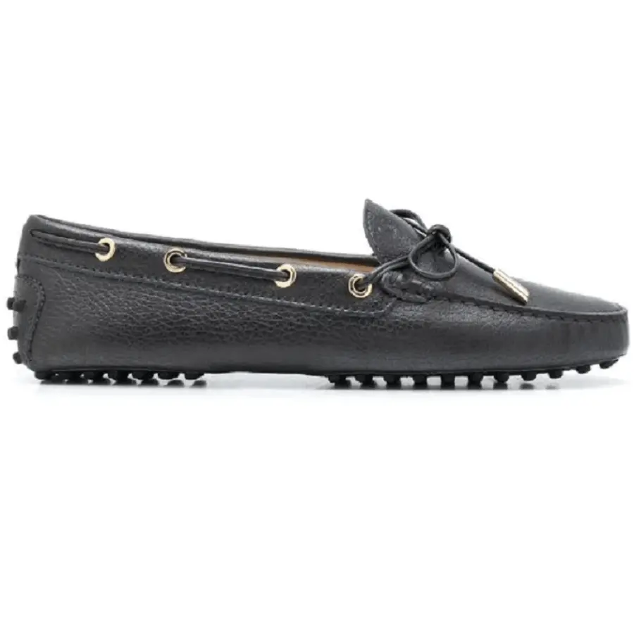 Giày Tod’s Wmns Black Leather Driving Loafer XXW0FW05030RMMB400
