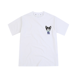 Áo MLB Yankees Yomiyam Bark Short Sleeve T shirt White 31TSTF931-50W