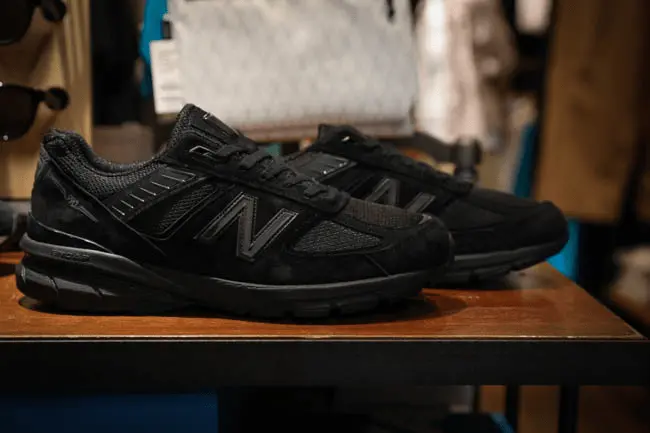 Alternative view of Giày New Balance 990v5 Made in USA ‘Black’ M990BB5