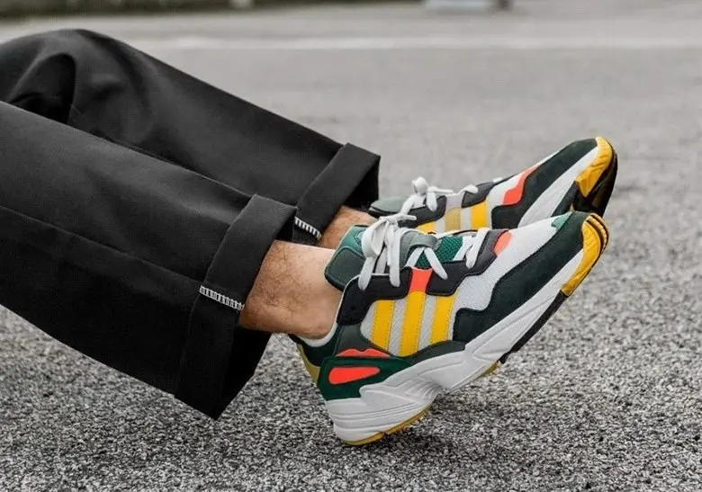 Giày Adidas Yung-96 'Grey One Bold Gold' DB2605 - Ảnh 4