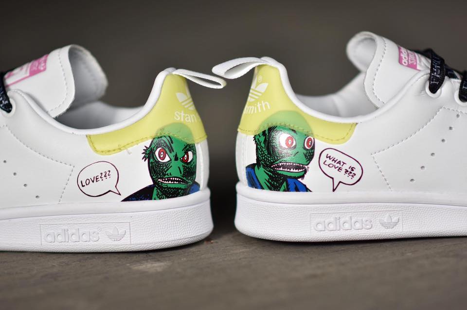 Giày Adidas Stan Smith Cloud White Core Black (W) EG5152 - Ảnh 5