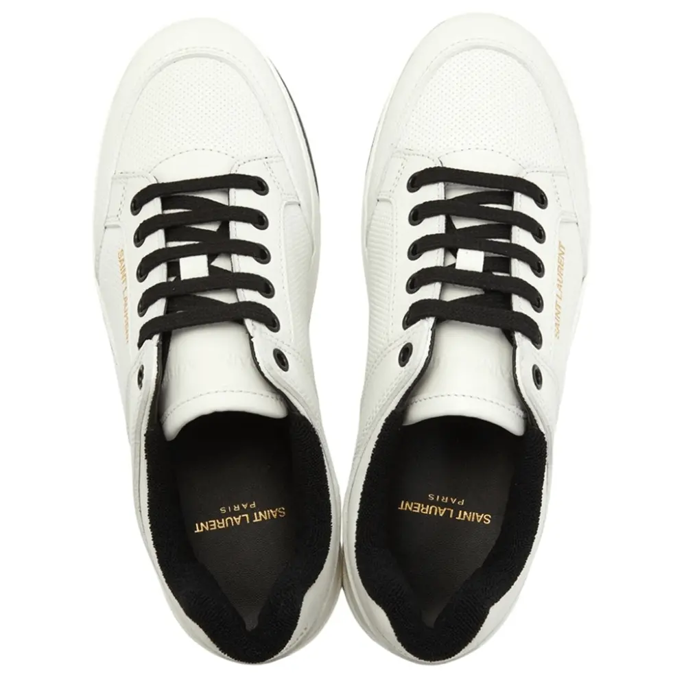 Alternative view of Giày Saint Laurent Low Top 'White' 713600-AAAWR-9030
