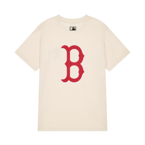 Alternative view of Áo MLB X Disney Action Short Sleeve Boston Red Sox Ivory 31TSK2031-43L