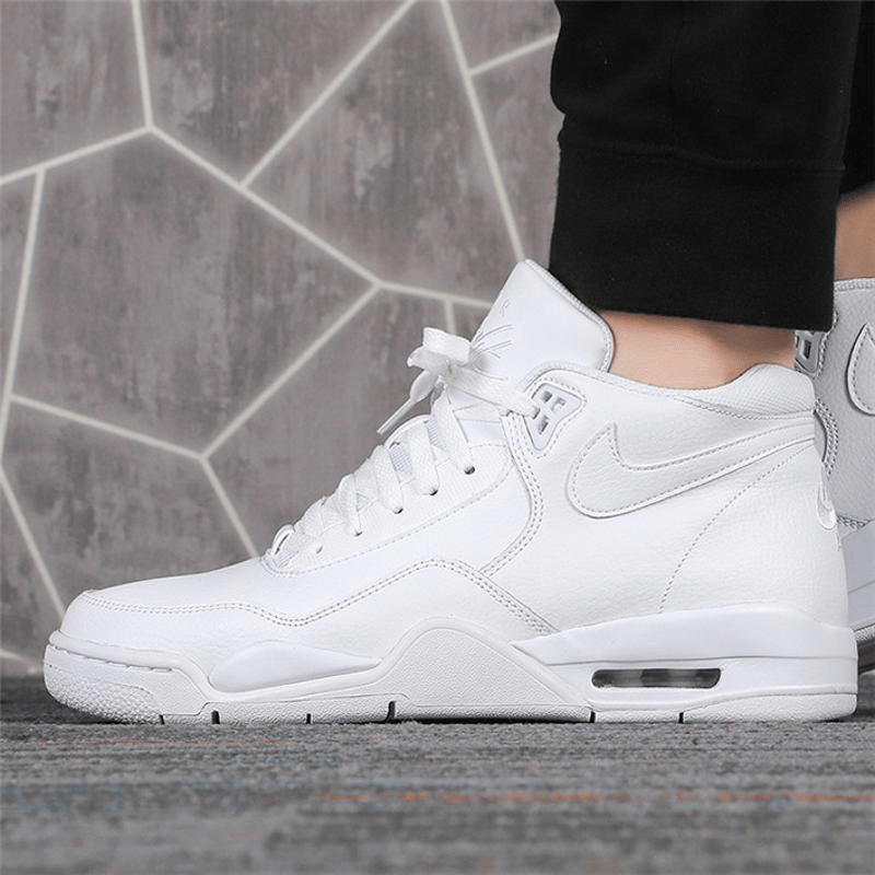 Giày Nike Flight Legacy 'Triple White' BQ4212-101 - Ảnh 2