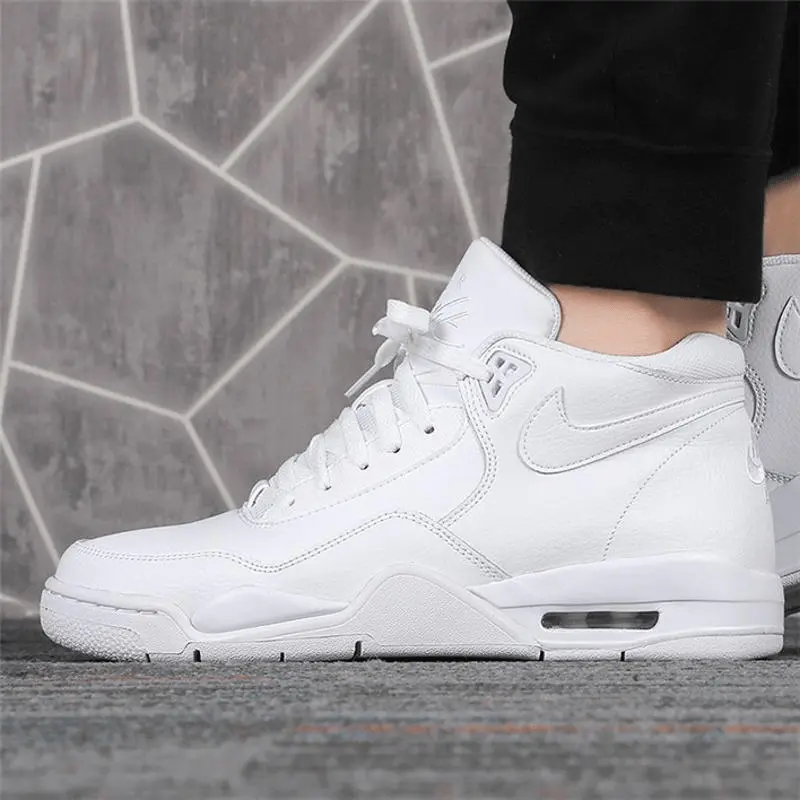 Alternative view of Giày Nike Flight Legacy 'Triple White' BQ4212-101