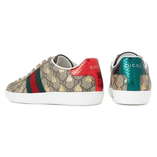Giày Gucci Wmns Ace GG Supreme 'Bees' 550051-9N050-8465 - Ảnh 7