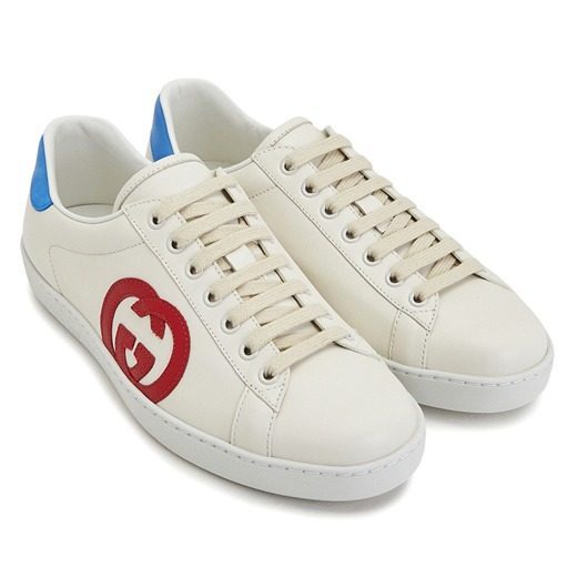 Giày Gucci Ace 'Interlocking G White Red Blue' 625783-1XG70-9102 - Ảnh 3