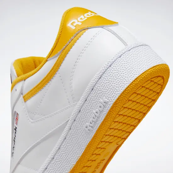 Giày Reebok Club C 85 35th Anniversary 'White Fierce Gold' FX3373 - Ảnh 5