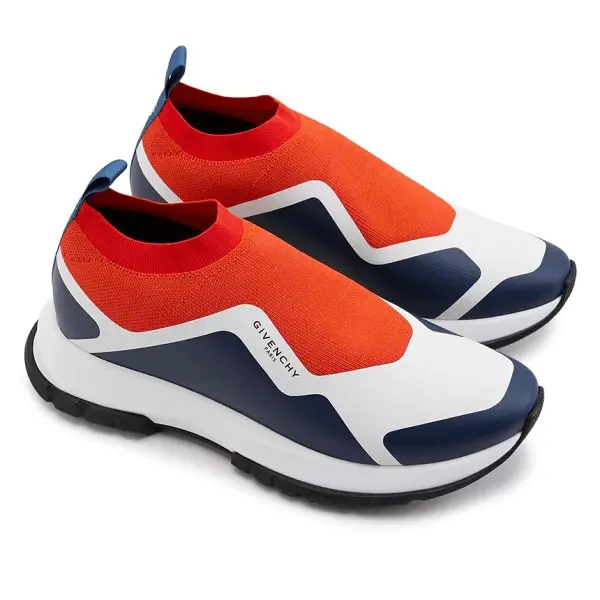 Giày Givenchy Spectre Sock Sneaker 'Orange Blue' BH0034H0MG-818 - Ảnh 4